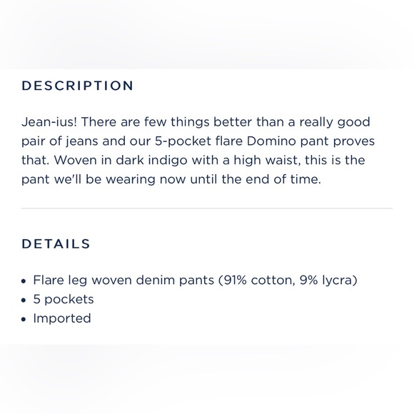 J.McLaughlin Domino Slim Flare Jeans - Picture 11 of 11